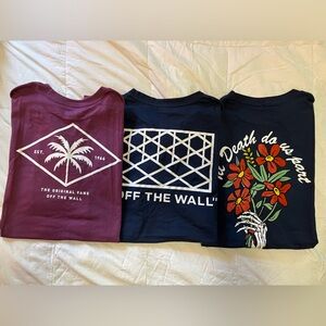 Vans Men’s T-Shirts Size Large L